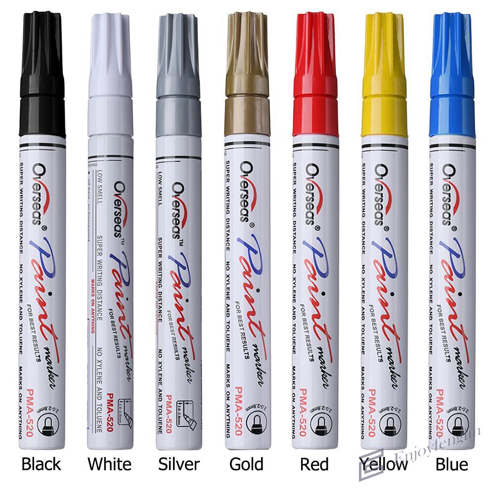 EN Waterproof Car Tire Tread Permanent Paint Marker Pen Graffiti Oily Marker