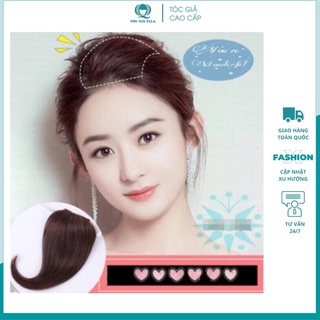 Tóc mái giả độn phồng 🥰FREESHIP🥰 Tóc giả làm phồng mái nhỏ siu cute 25cm