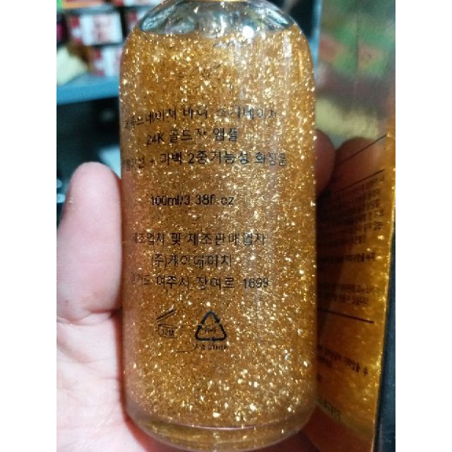 (Hàng chuẩn) Serum 24k goldzan ( hàng chất đep, chỉ thẩm thấu vào da, không tan )