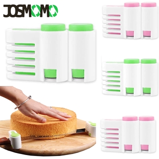 JOSMOMO 2 Máy Tính Thực Phẩm Bằng Nhựa Cao Cấp 5 Lớp Bánh Mì Cắt Lát Bánh Dao Cắt Bánh Mì 5 Đòn Bẩy Cắt Bánh Mì Nướng Bánh Mì Cắt Lát