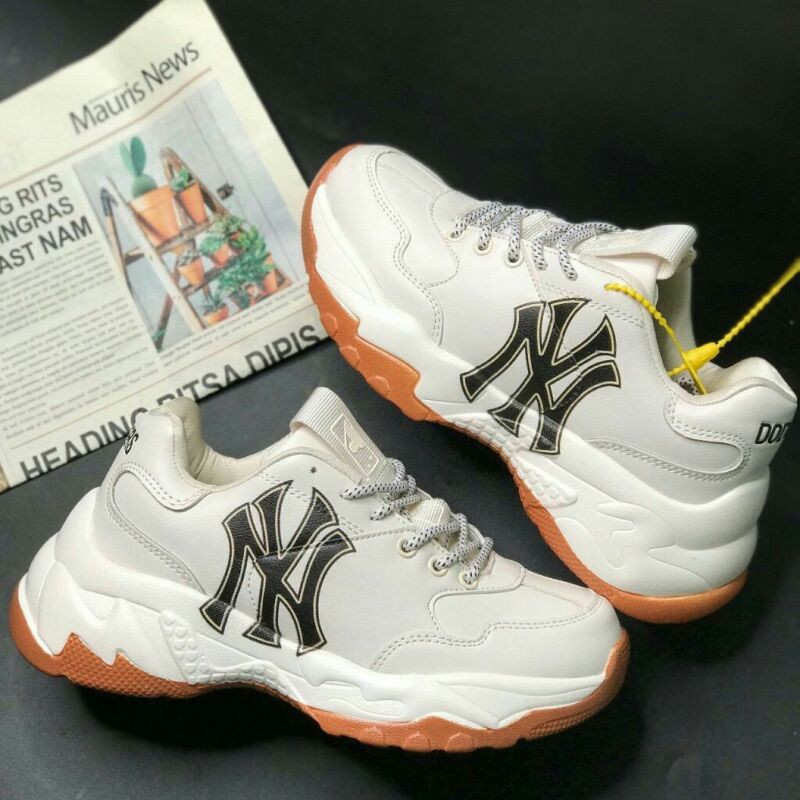 Giày sneakers đế 5cm NY New York Boston LA