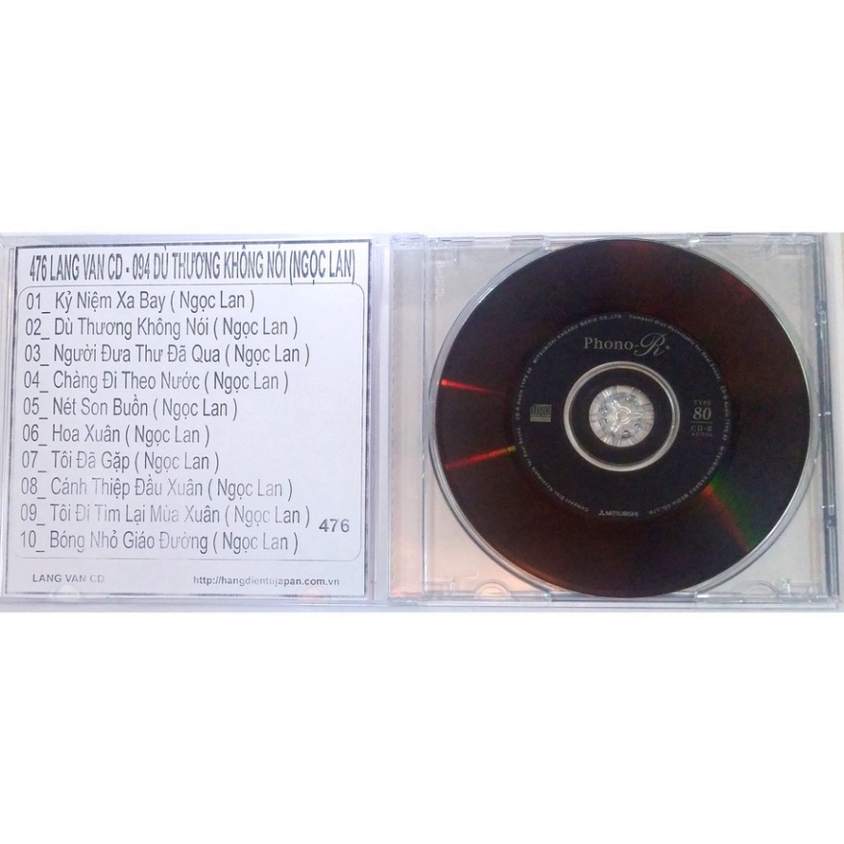 Bộ 3 CD ca sĩ Ngọc Lan ( 471 - 1446 )