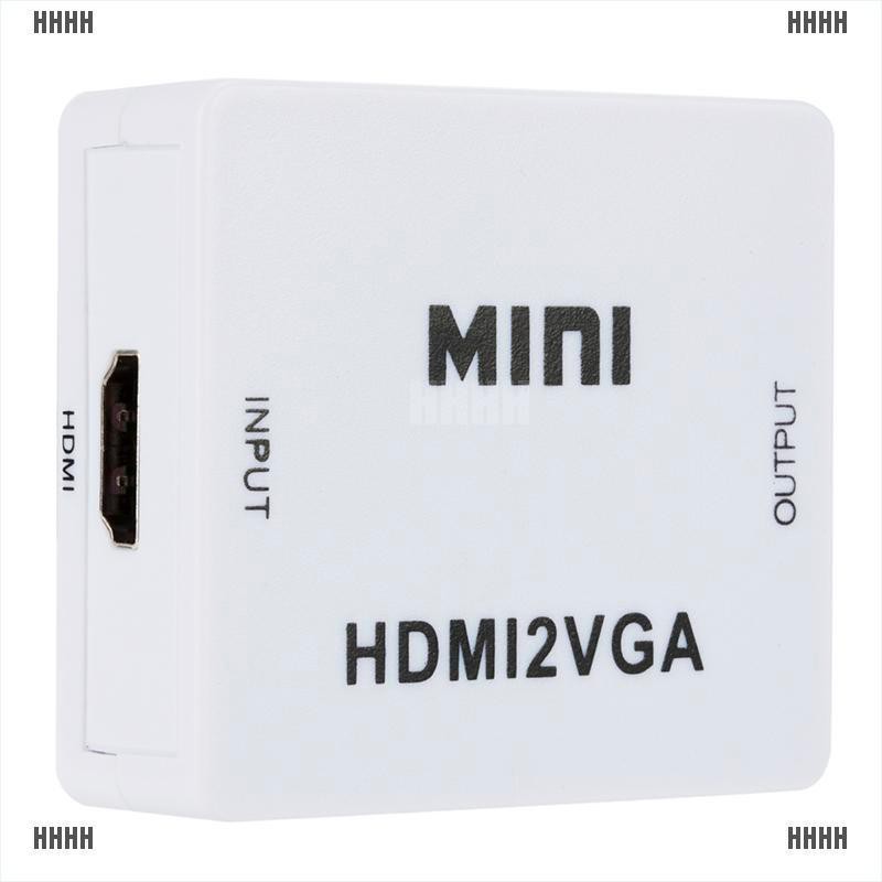 Hộp Chuyển Đổi Vga Sang Hdmi Full Hd Video 1080p Cho Pc Laptop Dvd Hdtv