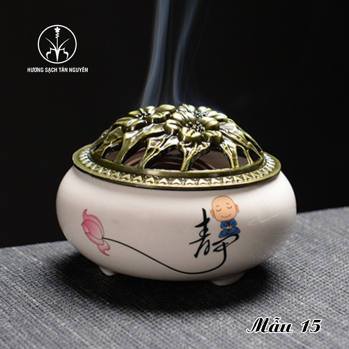 [Chọn mẫu] Lư xông trầm cao cấp - TẶNG TẤM LÓT CHỐNG NÓNG LƯ - Lư gốm giá rẻ  gốm dày | BigBuy360 - bigbuy360.vn