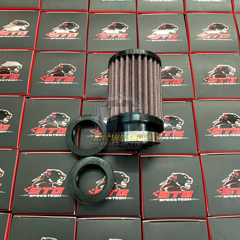 Lọc Gió Trụ STB Racing Có Tẩm Sẵn Dầu K&N Chính Hãng Cho Xe Winner - Sonic - Raider - Ex 150 - Vario PXL, 62zz,...