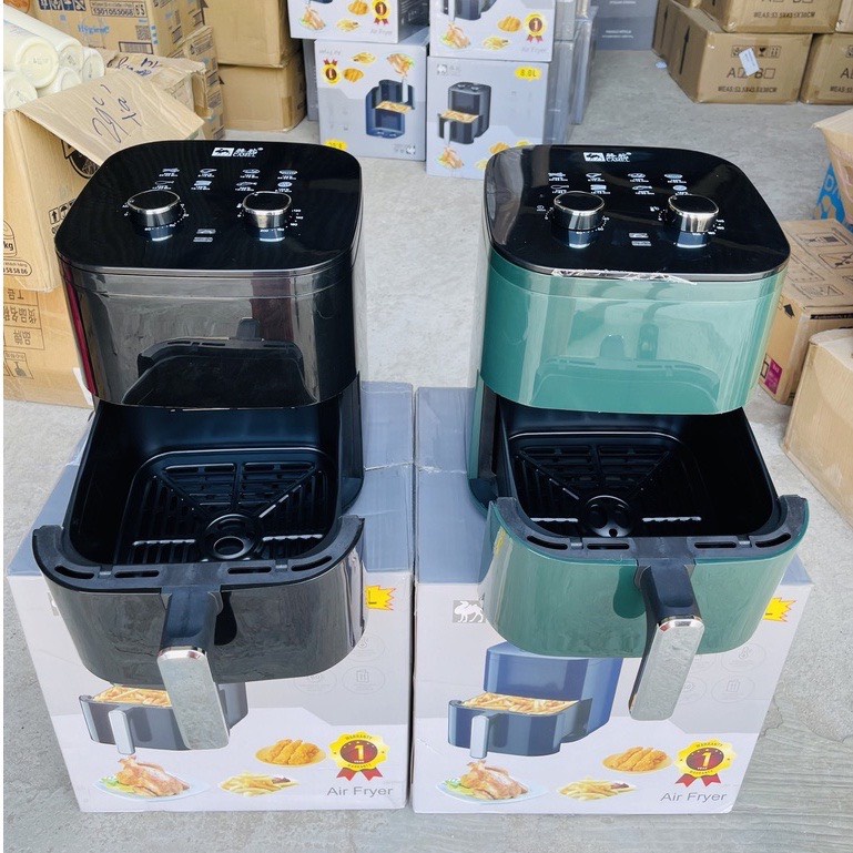 NỒI CHIÊN KHÔNG DẦU CAMEL 8L MẪU MỚI NHẤT 2021 (shopgiadung102)