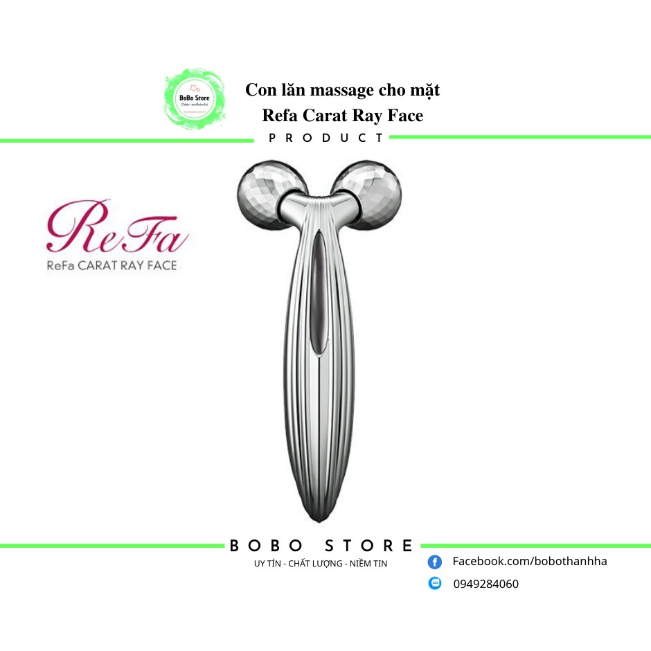 Cây lăn Refa Carat Ray Face massage cho mặt