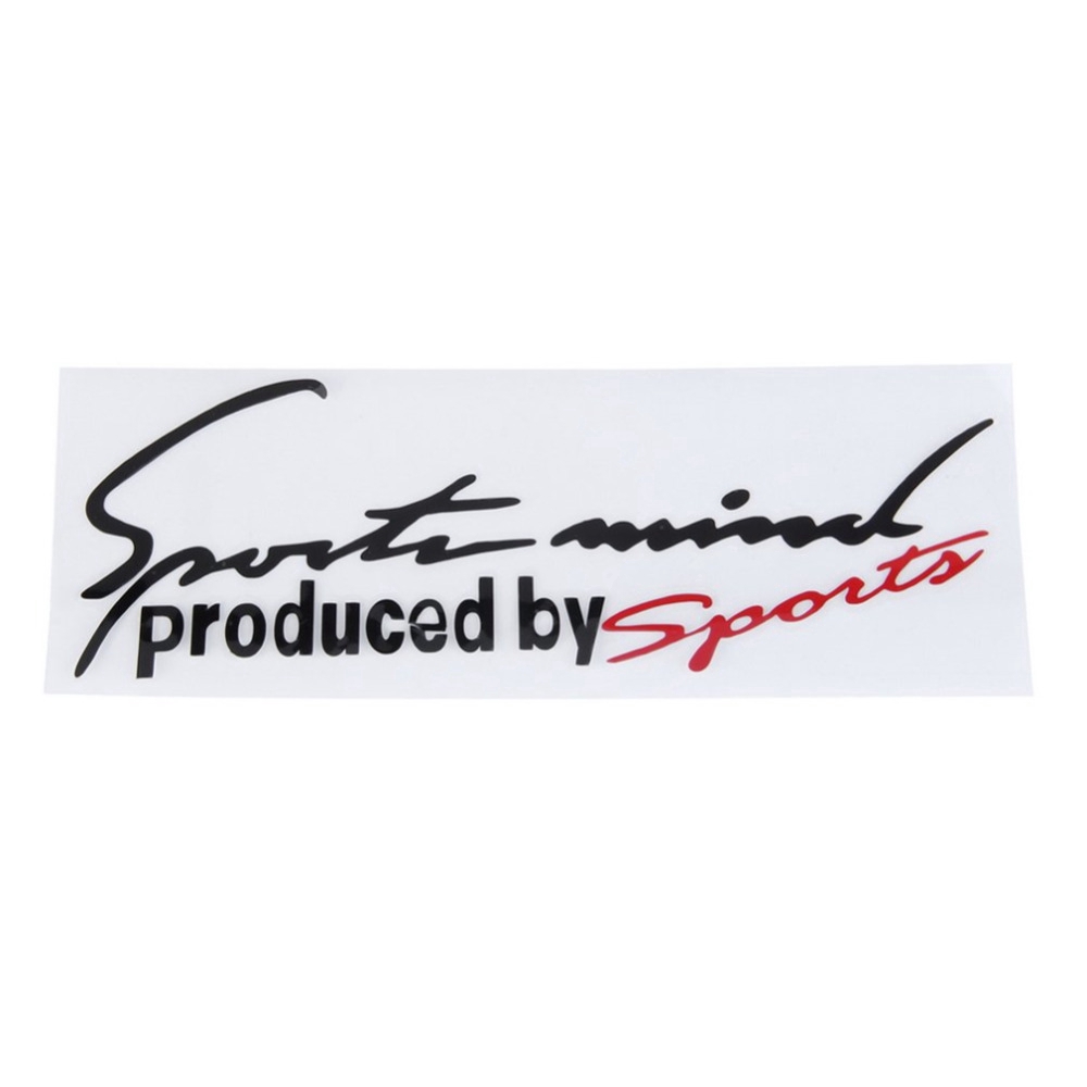 Miếng dán in chữ trang trí tiện dụng cho xe hơi