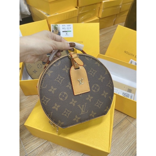 Túi lv dáng tròn size 18 kèm hộp