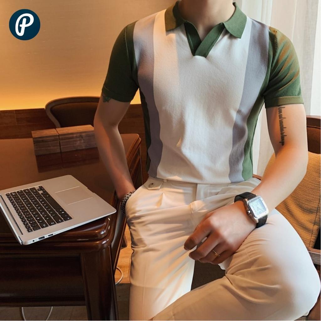 Áo Polo Nam Cổ Bẻ Mante PoloPlesure Vải Cotton Xuất Xịn Chuẩn Form Sang Trọng Thanh Lịch