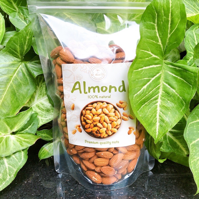 500G HẠT HẠNH NHÂN MỸ SẤY CHÍN NGUYÊN VỊ HP HEALTHY GIÒN NGON | BigBuy360 - bigbuy360.vn