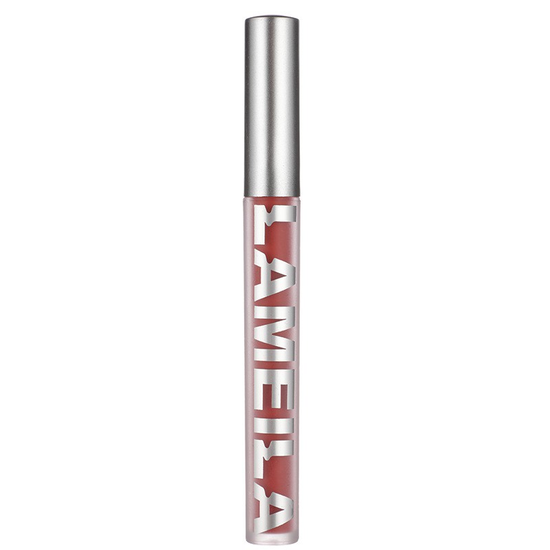 (Bán Buôn Sỉ) Son Kem Bóng Nhung Mịn Tint Lì Lameila  Velvet Lip Glaze Dưỡng Ẩm Chống Thấm Nước Son7