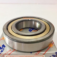 Vòng bi đũa trụ (bạc đạn) Trục 35mm, Bôi trơn bằng dầu, NJ207