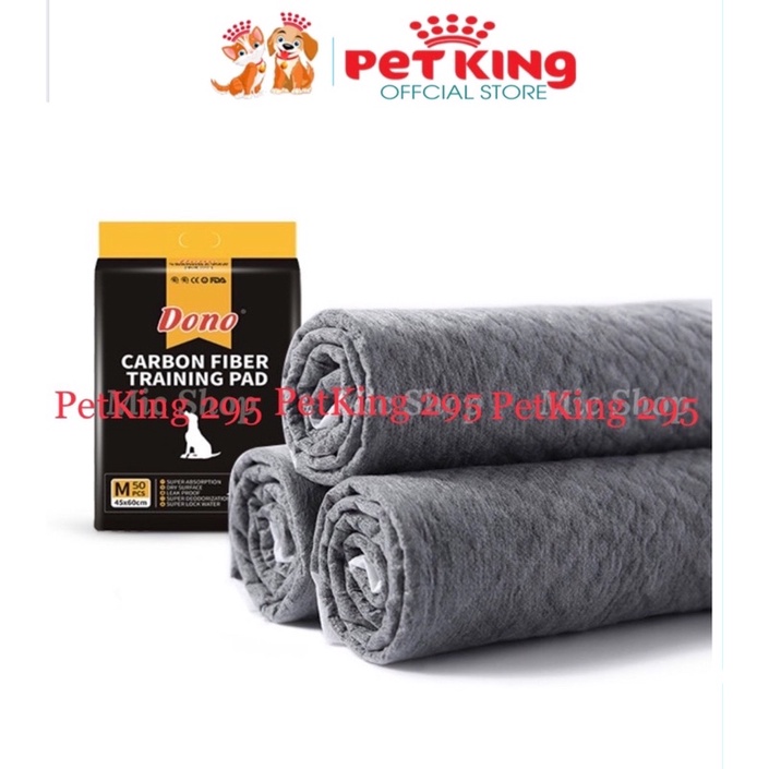 Cả Bịch Tấm Lót Than hoạt tính Dono cho Chó Mèo size S-100miếng,M-50miếng