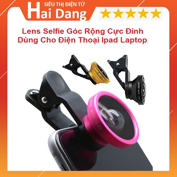 Lens chụp hình 8x, Selfie cam Lens Góc Rộng, Chụp Ảnh tự Sướng Siêu Nét