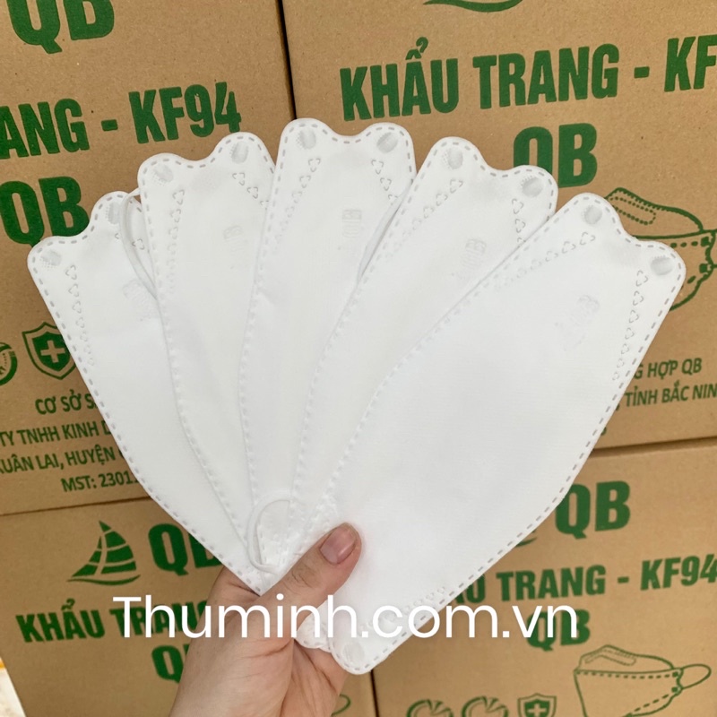 [Giá Sỉ] Thùng 300 Chiếc Khẩu Trang Kháng Khuẩn 4D KF94