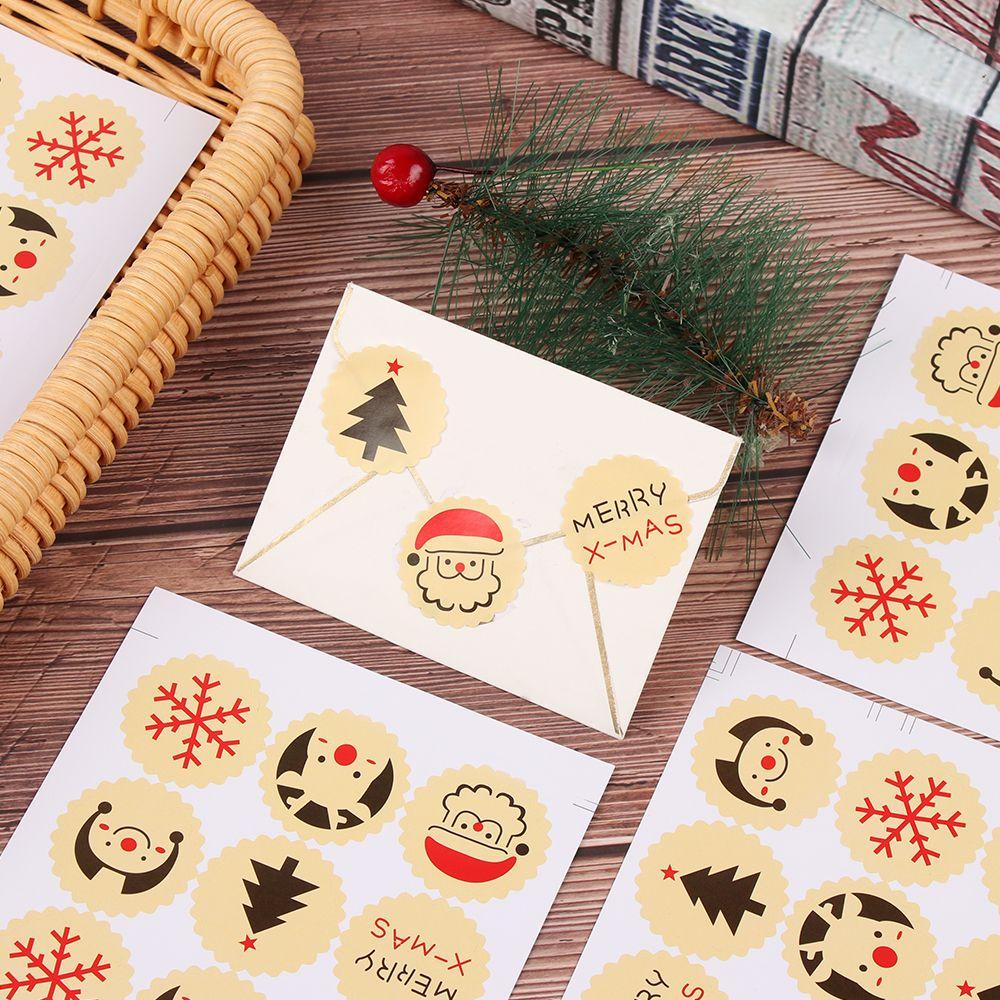 Sticker Dán Niêm Phong Trang Trí Bánh DIY Hình Bông Tuyết