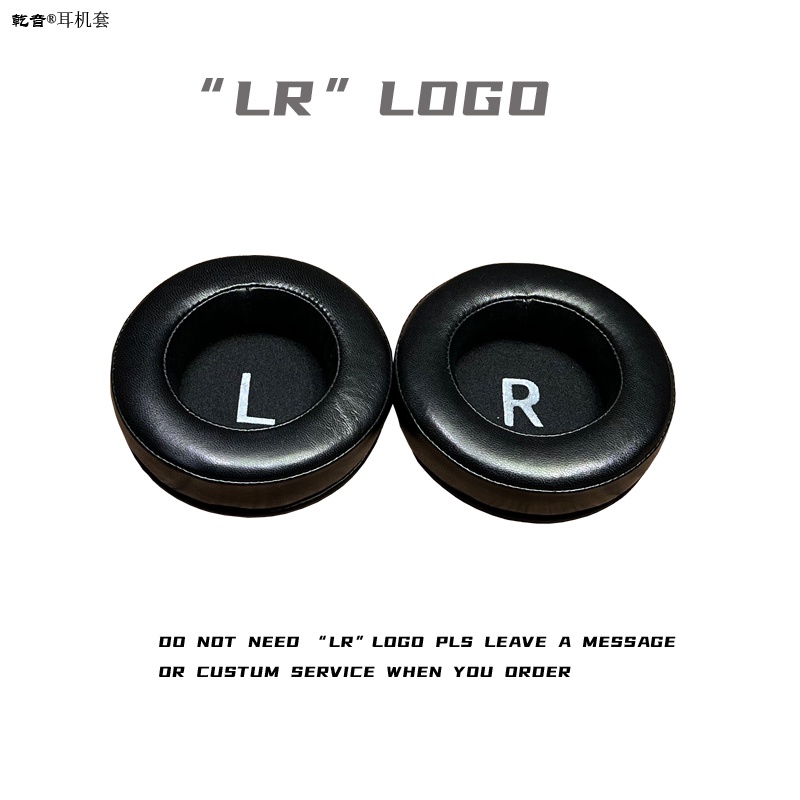 Đen Cặp Mút Đệm Tai Nghe Hình Tròn Bằng Da Cừu 70 75 80 85 90 95 100 105 110MM