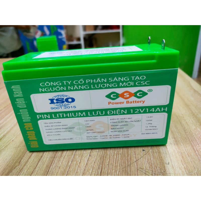 Pin xe điện Khối pin Lipo 12v 14ah mới + có BMS 3s12a - lipo 12v Pin xe điện Khối pin Lipo 12v 14ah mới + có BMS 3s12a