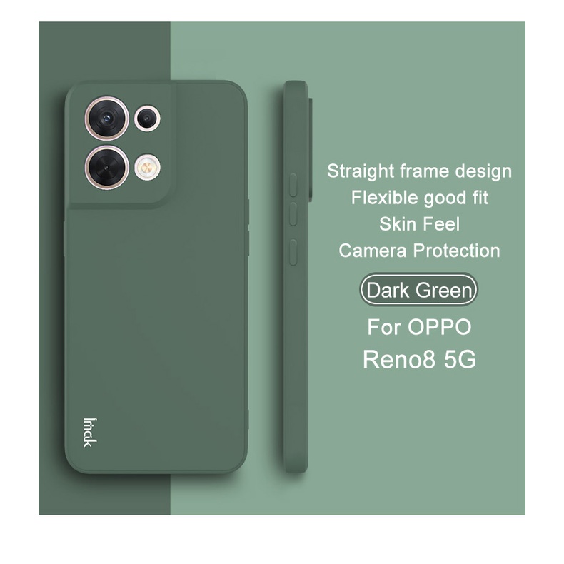 Ốp Lưng Màu Nhám Cho Điện Thoại Oppo Reno 8 Pro Plus 5G Reno8 5G