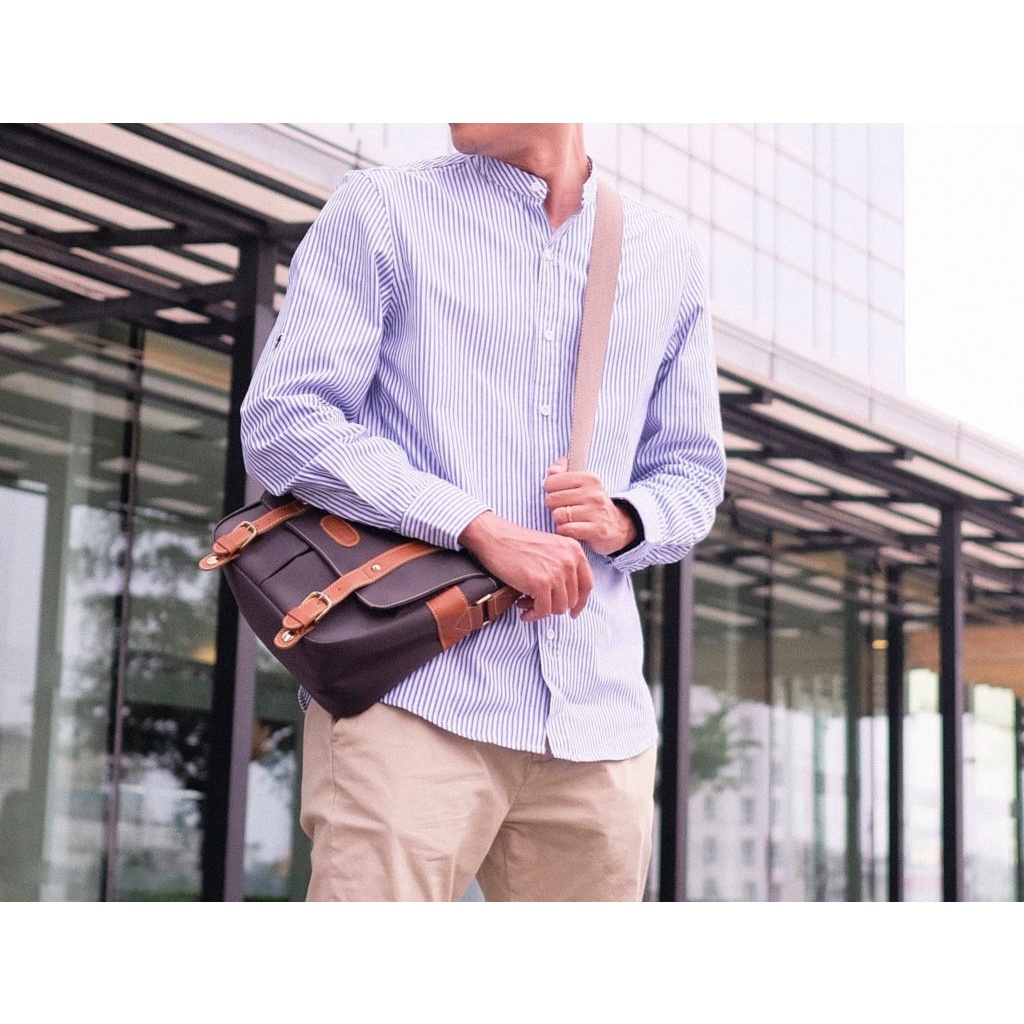 Áo sơ mi nam Lighting Bolt - vải cotton 100% - chính hãng Hayho Concept