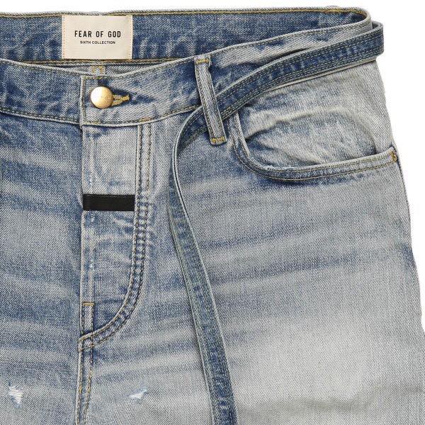 Quần jeans FOG rách gối sixth collection cao cấp full tag túi, quần bò FOG