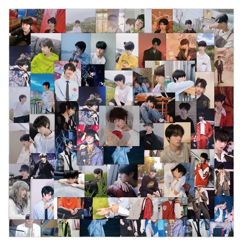 Bộ 60 Miếng Dán Trang Trí Hình Thần Tượng Zhu Zhixin / Su Duao / Zhang Ji / Zhang Yuze / Zuo