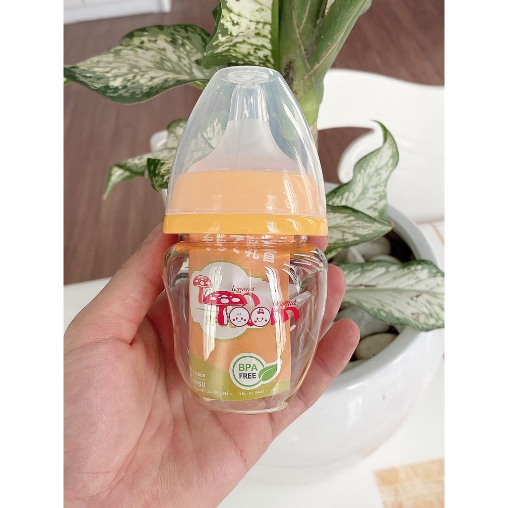 Bình sữa PPSU Toom cổ rộng 80ML