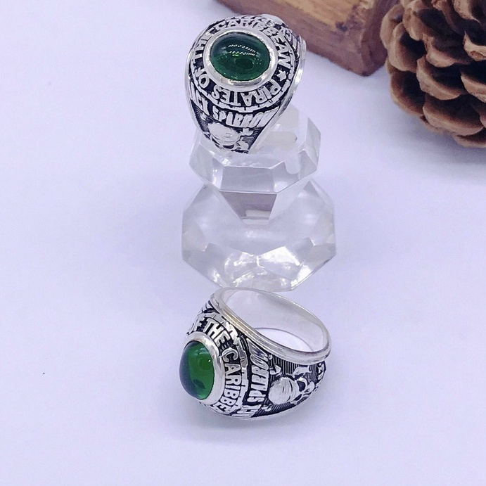 Nhẫn mỹ nam bạc ta nguyên chất_ không xi pha