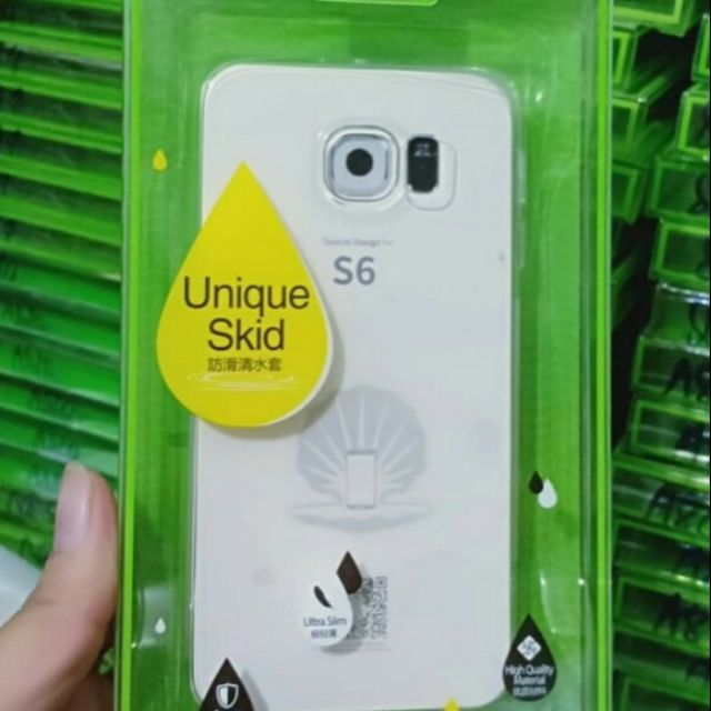 Ốp lưng dẻo trong suốt samsung s6 hiệu Ou Case / Sỉ Phụ Kiện