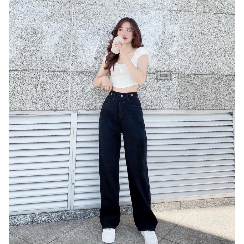 Quần Baggy Kaki Nữ Dáng Dài Ống Suông Rộng Ulzzang Quần dài basic pant nhiều màu