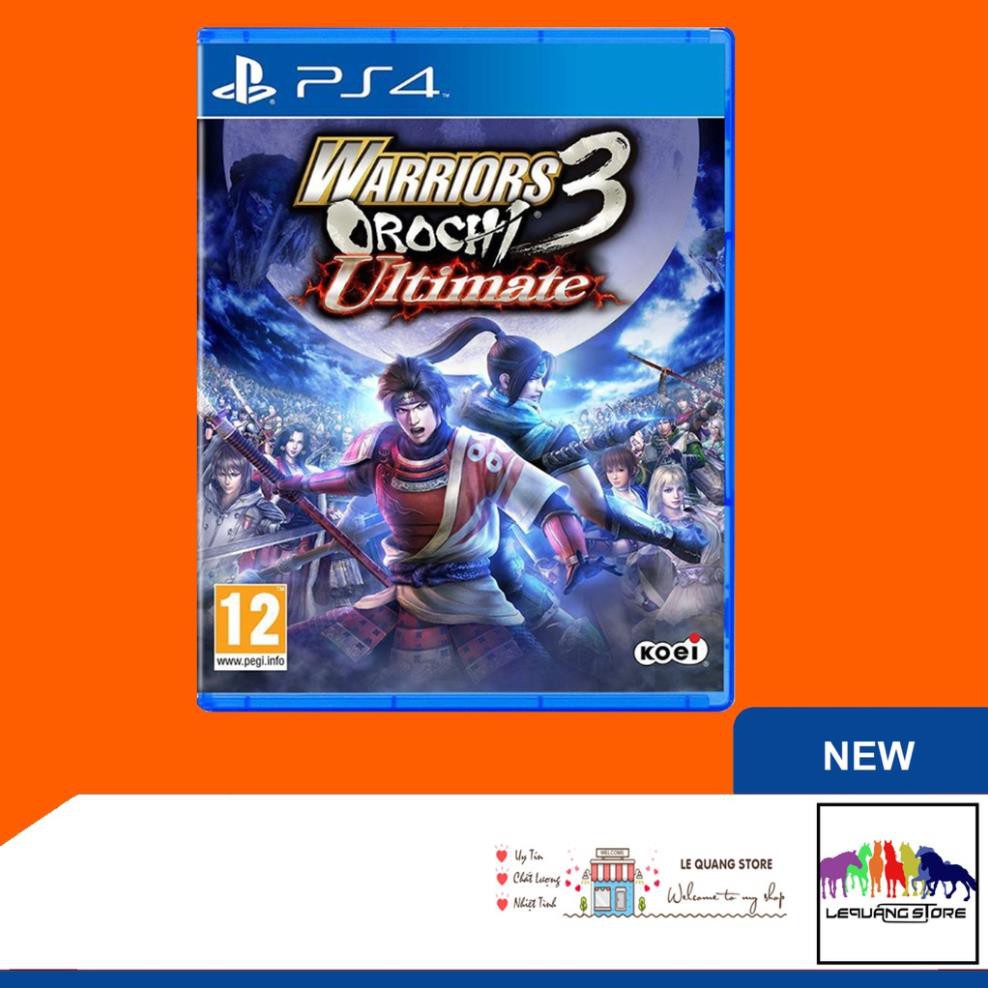 Đĩa game PS4: Warriors Orochi 3 Ultimate
