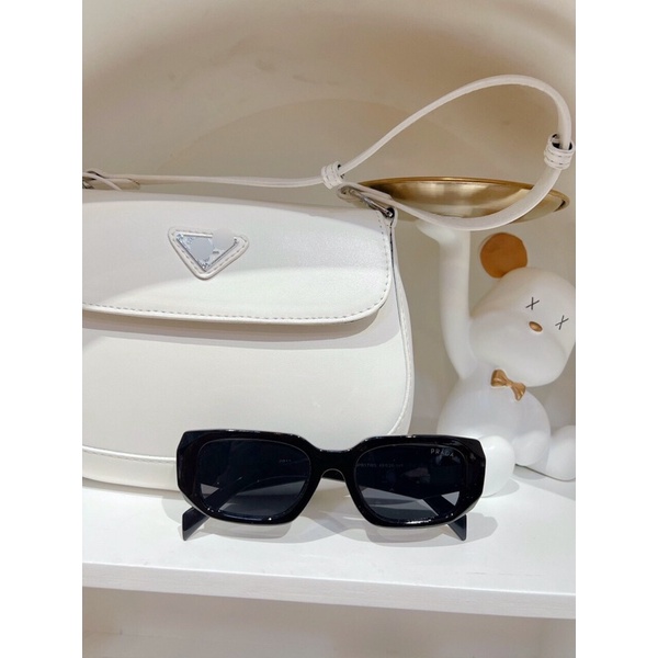 Kính mát nữ thời trang hot trend mẫu mới hàng đẹp phom chắc chắn (2 màu) kem clip thật