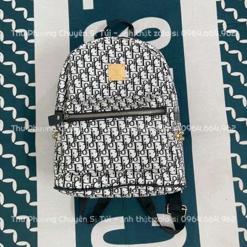 Balo đi học hoạ tiết thổ cẩm chữ size 40 dành cho cả nam và nữ, đựng vừa a4 - laptop