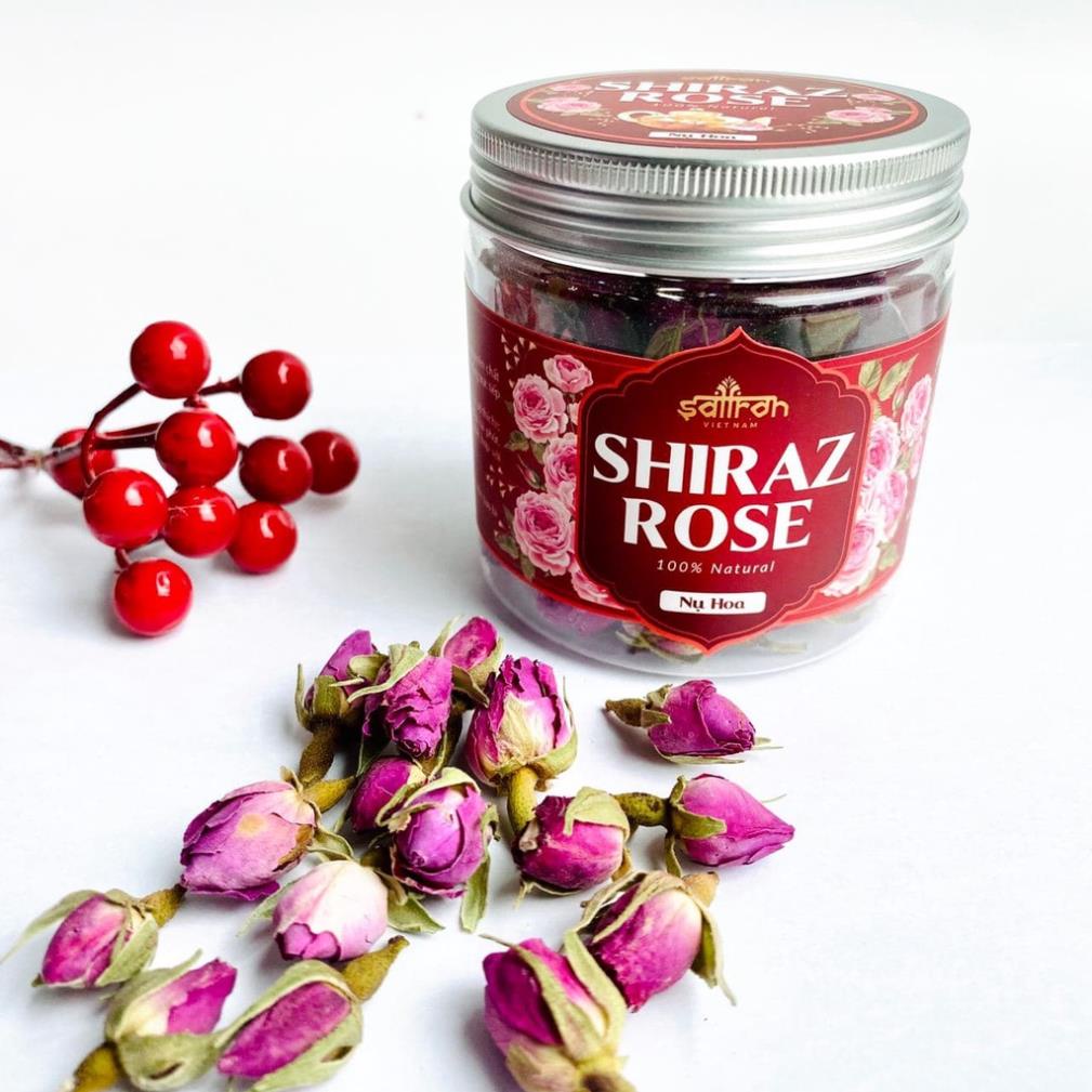 Trà hoa hồng shiraz thương hiệu Saffron Việt Nam thơm nhẹ dễ chịu