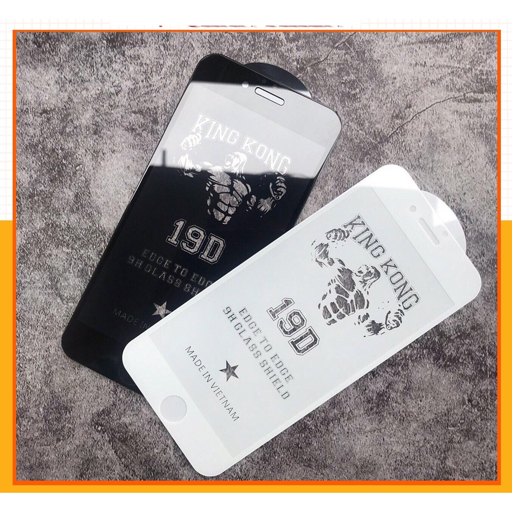 ⚡Loại Tốt⚡Kính cường lực KINH KONG 99D 21D FULL MÀN Cho IPhone 6/6s/7/8 plus/x/xr/xs max/11/11/pro/11/12/13 mini promax