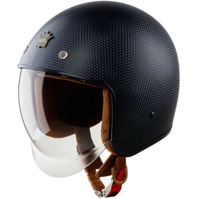 Mũ Bảo Hiểm Kính Âm Royal M139  - Lót Tháo Rời - Màu Đen Vân Carbon - Hàng Chính Hãng - Bảo Hành 12 Tháng