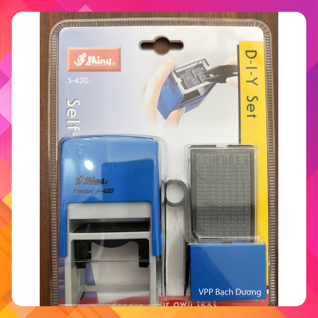 Dấu Shiny S420 - Dấu chữ số tự ráp theo ý thích