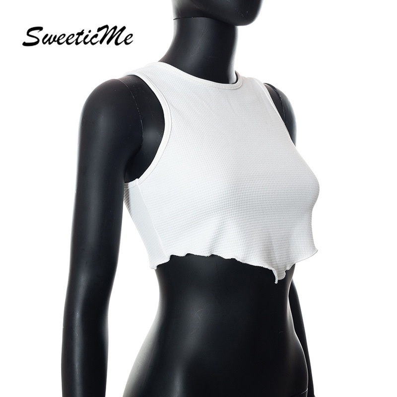 Áo Tank Top Sát Nách Màu Trơn Thiết Kế Mới Cho Nữ Mã