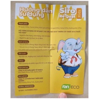 Siro rẻ quạt 100 ml