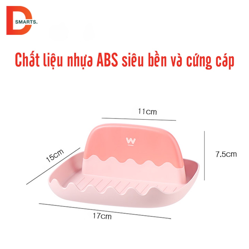 Kệ gác đũa và thìa, gác nắp vung tích hợp hứng nước giúp giữ sạch vệ sinh chất liệu nhựa ABS