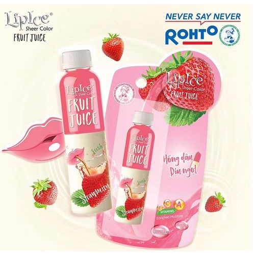 Son Dưỡng Có Màu Chiết Xuất Trái Cây LipIce Sheer Color Fruit Juice 4g