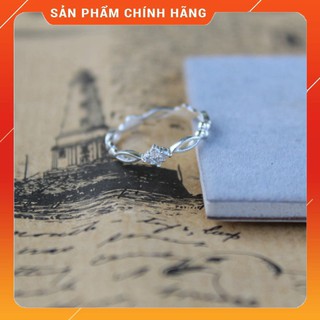[BẠC 925] Nhẫn bạc nữ đẹp, nhẫn đính đá KBJ19