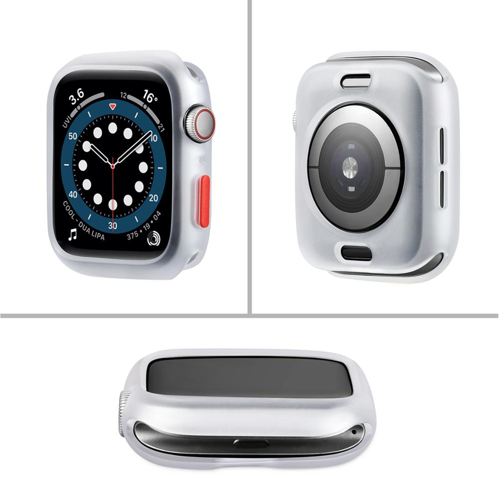 Khung Silicone Bảo Vệ Mặt Đồng Hồ iWatch 6 5 4 Se 44mm 40mm 38mm