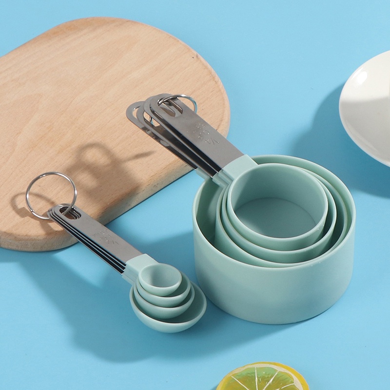 Set 8 Muỗng Đo Lường Dùng Trong Nhà Bếp Tiện Dụng