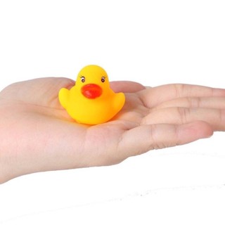 ĐỒ CHƠI TRẺ SƠ SINH - 10 VỊT CON THẢ BỒN TẮM/ ĐỒ CHƠI NHÀ TẮM CHO BÉ