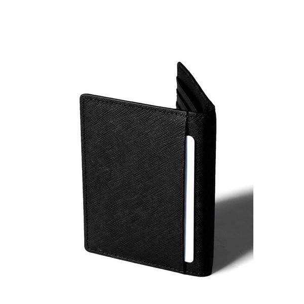 Ví đứng da bò nhập khẩu, ví da mini thời trang nam/Wallet KINGU