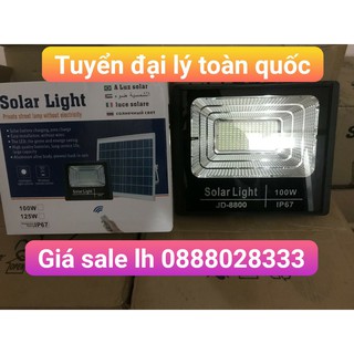 Đèn năng lượng mặt trời 100w jd8800