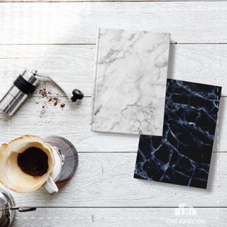 SỔ TAY DOT DREAMBOOK: Marble Đen (Chấm)