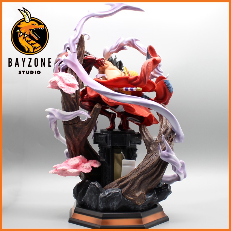 Mô hình luffy snakeman gear 4 đại chiến wano